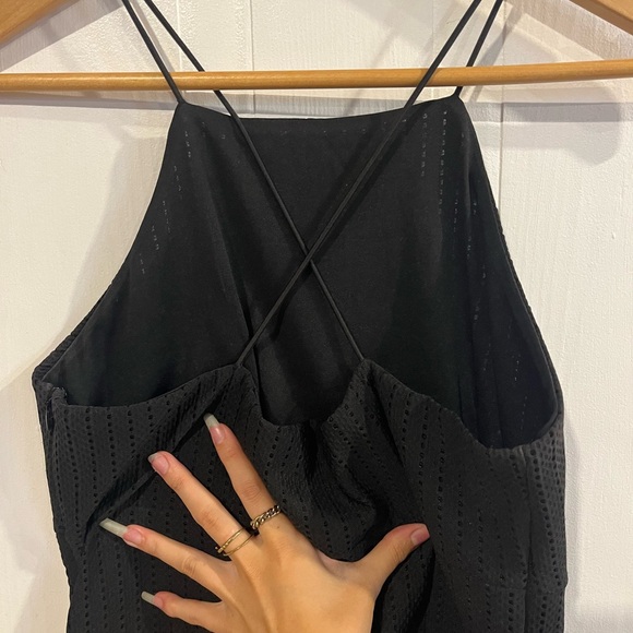 Simons twik| Balck dress cross in the back - Picture 5 of 5